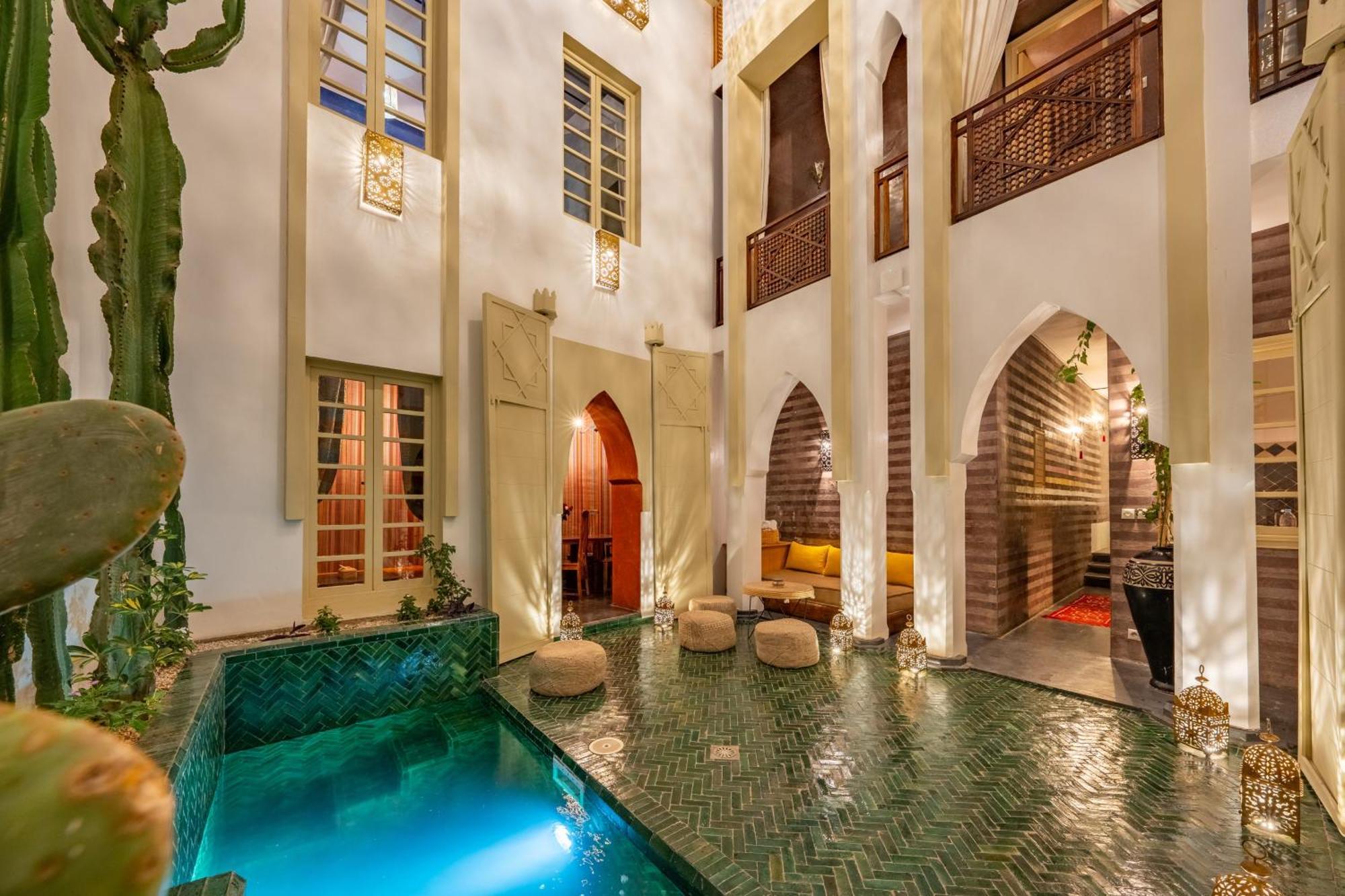 Sabbar Private 4-bedroom With Heated Pool, Free Wifi & Breakfast * Marrakesch